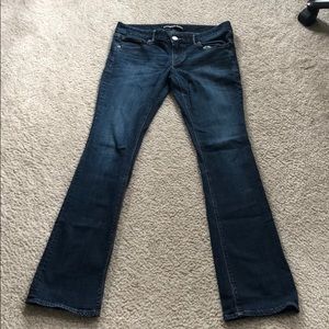 Express barely boot 8 jeans